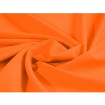 Dekorační jednobarevná látka Rongo RG-035 Oranžová - šířka 150 cm – Zboží Mobilmania