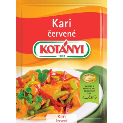 Kotányi Kari červené 20 g – Zbozi.Blesk.cz