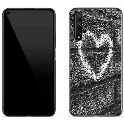 mmCase gelový kryt Huawei Nova 5T - srdce na zdi – Zboží Živě