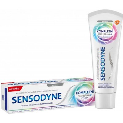Sensodyne Kompletní Ochrana+ Whitening pro citlivé zuby 75 ml – Hledejceny.cz