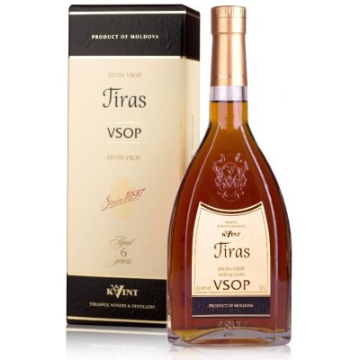 Kvint Brandy Tiras VSOP 6y 40% 0,5 l (karton) – Zboží Dáma