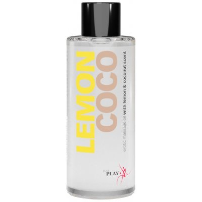Just Play Lemon Coco Erotic Massage Oil 100 ml – Zboží Mobilmania