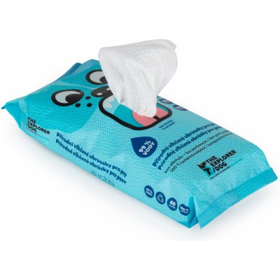 Explorer Dog 100 % BIO odbouratelné vlhčené ubrousky 40 ks – Zboží Dáma