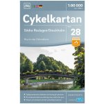 Cyklistická mapa Stockholm - Cykelkartan 28 - 1:90 000 – Hledejceny.cz