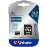 Verbatim MicroSDXC 512 GB 47046 – Hledejceny.cz