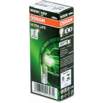 Osram Ultra Life 2825ULT W5W W2,1x9,5d 12V 5W