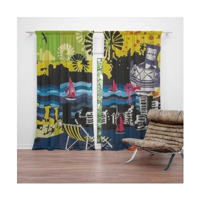 Sablio Závěs Malba: 2ks 140x250cm – Hledejceny.cz