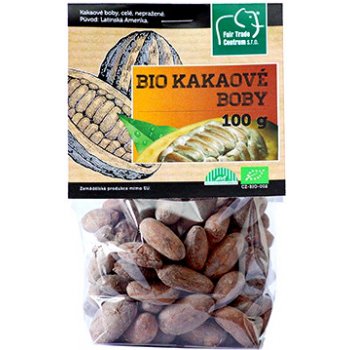 Fair Trade Kakaové boby celé nepražené Bio 100 g