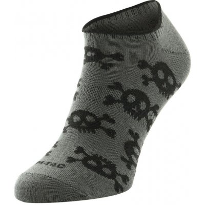 M-Tac Lehké letní ponožky Pirate Skull olivové
