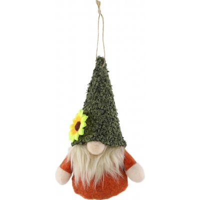 Závěsný skřítek, zeleno-oranžový, 15 cm – Hledejceny.cz