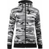 Dámská mikina Malfini Camo zipper dámská mikina C20 camouflage gray