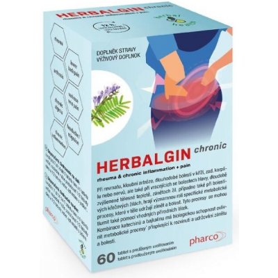 Pharco Herbalgin chronic 60 tablet – Zbozi.Blesk.cz