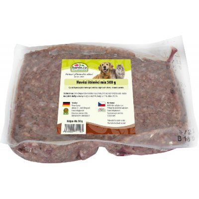 Paex maso Hovězí štěněčí mix s dršťkami pro psy komplet 500 g – Zboží Mobilmania