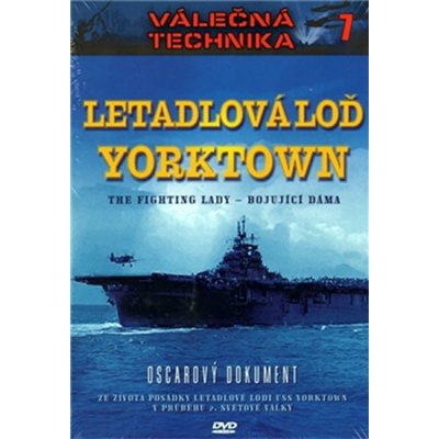 Letadlová lod yorktown - válečná technika 7 DVD – Zboží Mobilmania