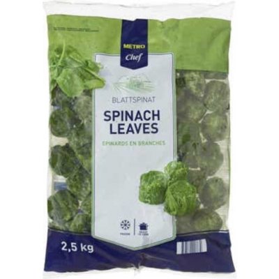 Metro Chef Špenát listový porce 2,5 kg – Hledejceny.cz