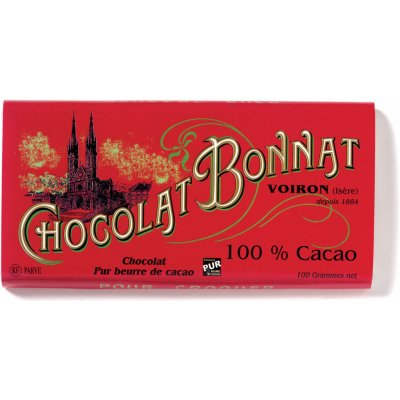 Bonnat 100% de Cacao 100 g – Zboží Dáma