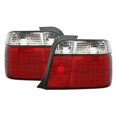BMW E36 Compact - Zadní světla LED red/chrom