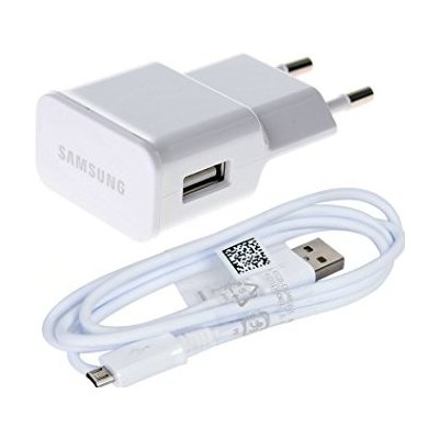 Nabíječ Samsung ETA-U90EWE + kabel ECB-DU4AWE - micro USB 2A (BULK) white