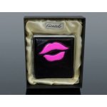 Exclusive Tabatěrka s imitací kůže Kovová Červená – Zboží Mobilmania