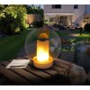 Zahradní lampa Cattara Flame solární WATERPROOF 13169