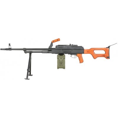 A&K PKM-W kulomet černá/dřevěná elektrická – Zboží Dáma