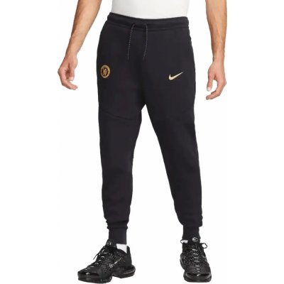 Nike pánské flísové kalhoty Chelsea FC 23/24 Tech Fleece černé