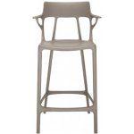 Kartell A.I Stool Recycled 65 lesklá šedá – Sleviste.cz