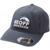 Rybářská kšiltovka, čepice, rukavice Geoff Anderson kšiltovka Flexfit Washed modrá 3D logo