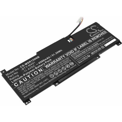 Cameron Sino CS-MSR150NB 4500 mAh baterie - neoriginální – Hledejceny.cz