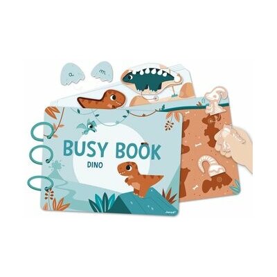 Janod Dino Busy Book interaktivní kniha s aktivitami – Hledejceny.cz