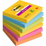 Bloček Post-it 654-6SS-RIO Rio, 76x76 mm, 6x90 lístků – Hledejceny.cz