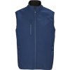 Pánská vesta softshelová vesta Falcon propastní modrá