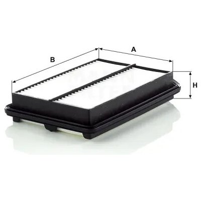MANN FILTER Vzduchový filtr C 27 002 – Hledejceny.cz