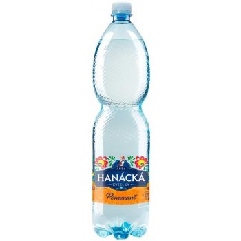 Hanácká Kyselka Pomeranč jemně perlivá 1,5l