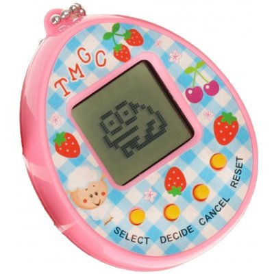 KIK Elektronická hračka Tamagotchi hra s vajíčky růžová – Zbozi.Blesk.cz