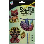 Grafix Škrabací obrázek s doplňky zvířátka – Zbozi.Blesk.cz