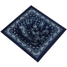Etex Bavlněný šátek modrý