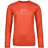 Dámské sportovní tričko 150 Cool Mtn Silhouette Ls Women's Sunset Orange