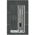Parker Jotter Stainless Steel CT sada plnicí pero a kuličková tužka 1501/1563258 – Hledejceny.cz