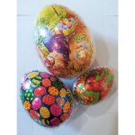 Papírové vejce 15cm barevné SL – Zboží Dáma