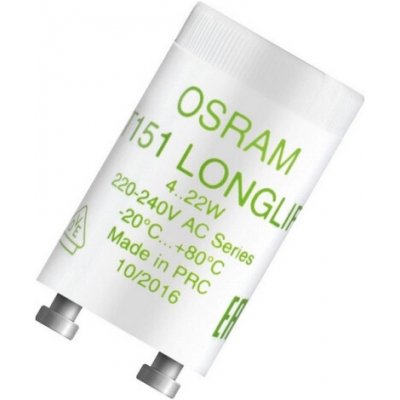 Startér OSRAM ST151 SERIAL L4...22W LONGLIFE – Hledejceny.cz