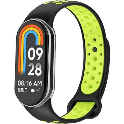 Eternico Sporty pro Xiaomi Smart Band 8 / 9 solid black and yellow APW-XMI8SP-SBY – Zboží Živě