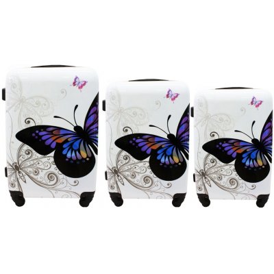 Rogal Butterfly sada bílá 35l, 65l, 100l – Zboží Mobilmania