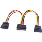 PREMIUMCORD SATA napájecí k HDD rozdvojka 2x SATA, kfsa-21 – Zboží Živě