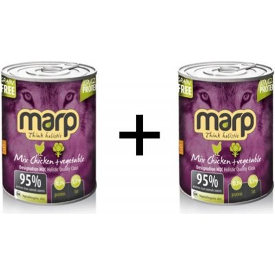 Marp Holistic Marp Mix kuře+zelenina 2 x 400 g