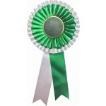 Kokarda dvouřadá BÍLO/ZELENÁ – Zboží Dáma