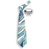Kravata Soonrich kravata zelená vzorovaná kvz013
