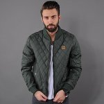 Urban Classics Diamond Quilt Nylon jacket olive – Hledejceny.cz