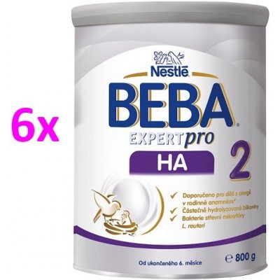 Nestlé BEBA EXPERTPRO H.A. 2 6x800 g – Zboží Mobilmania