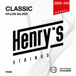 Henry's Strings HNSS Classic Nylon Silver - 0280“ - 043“